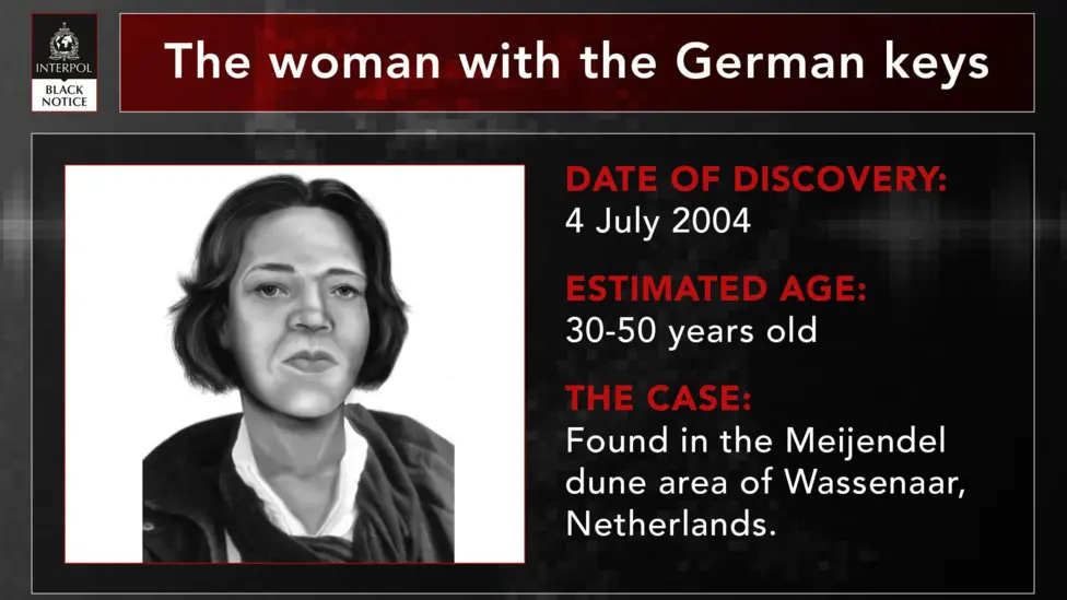 Woman in Dutch beach cold case named after 21 years