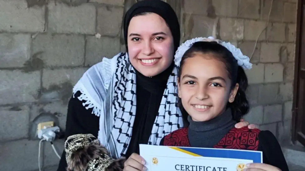 ‘Half my mind is still in Gaza’: Evacuated teacher begins studies in UK