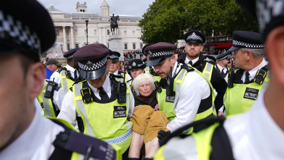Police make 175 arrests at pro-Palestinian protest in London