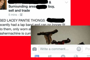 Woman Tries to Sell or Trade Used ‘Thong Panties’ on Facebook