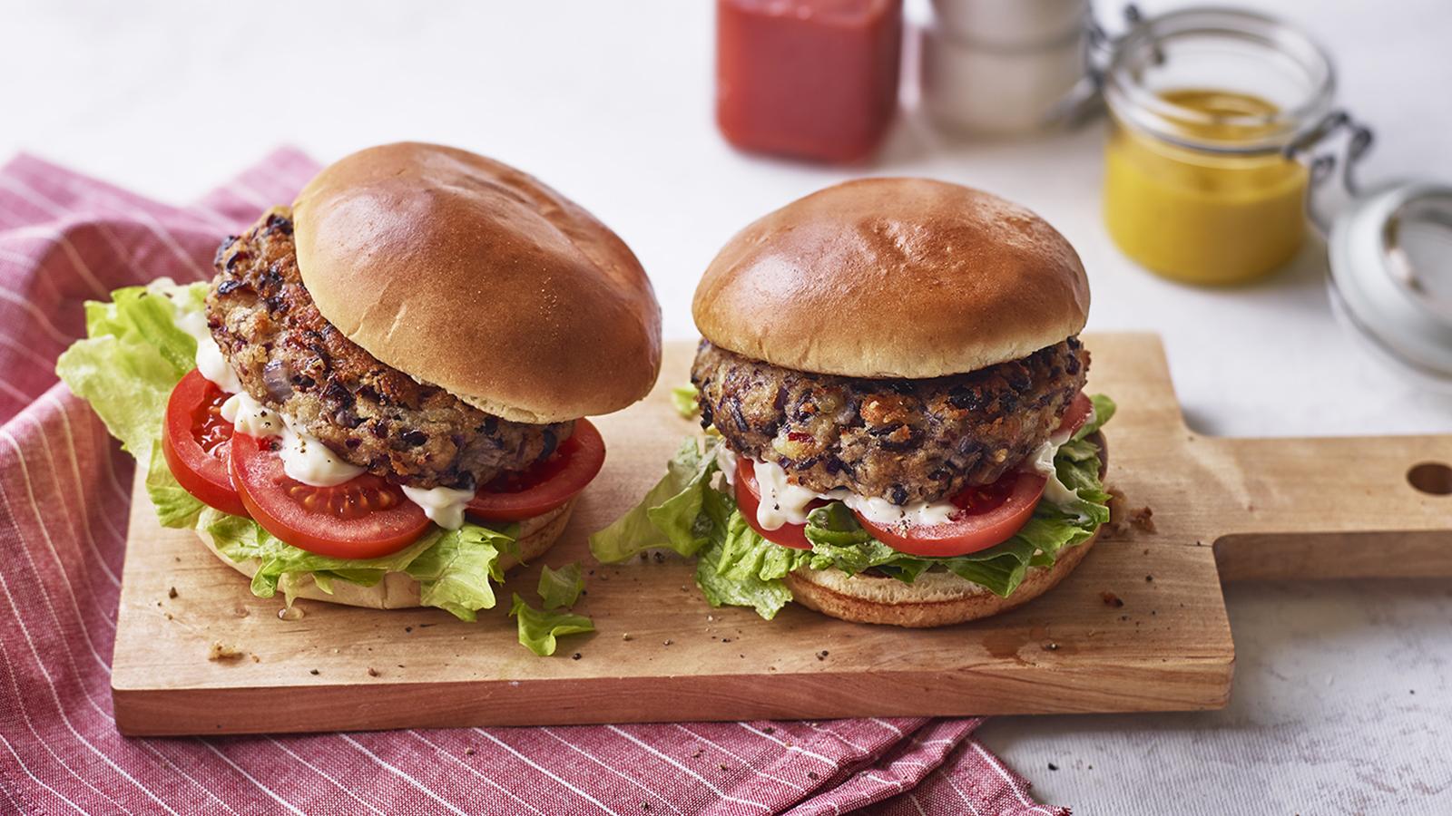 Beanie burgers